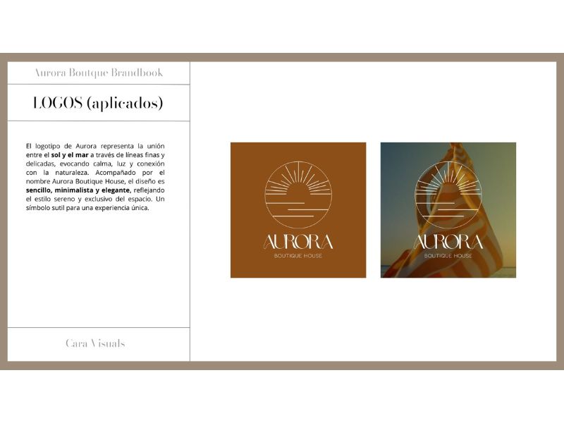 branding para Aurora house por atelier brandsoul